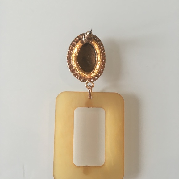 LAST ONE !!Statement yellow earrings - Picture 5 of 5